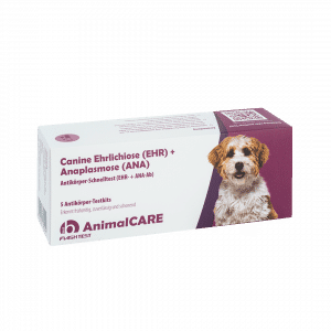 Canine Ehrlichiose (EHR) + Anaplasmose (ANA) Antikörper-Schnelltest