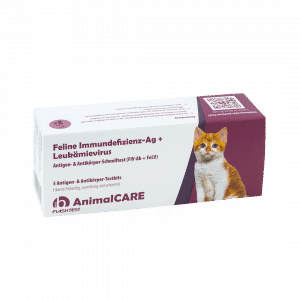 Feline Immundefizienz-Ag + Leukämievirus Antigen- & Antikörper-Schnelltest