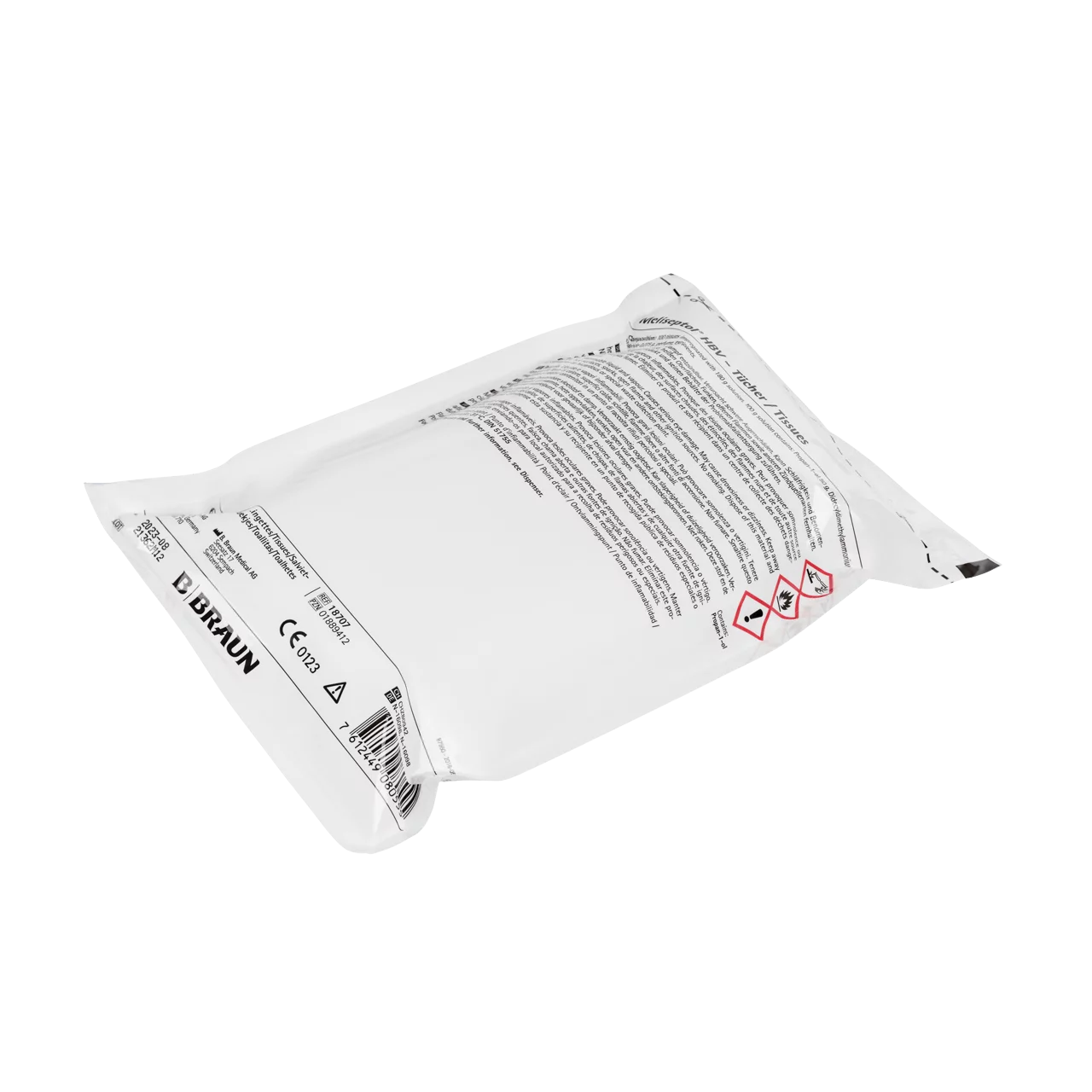 B. Braun Meliseptol Desinfektionstücher – Bild 2