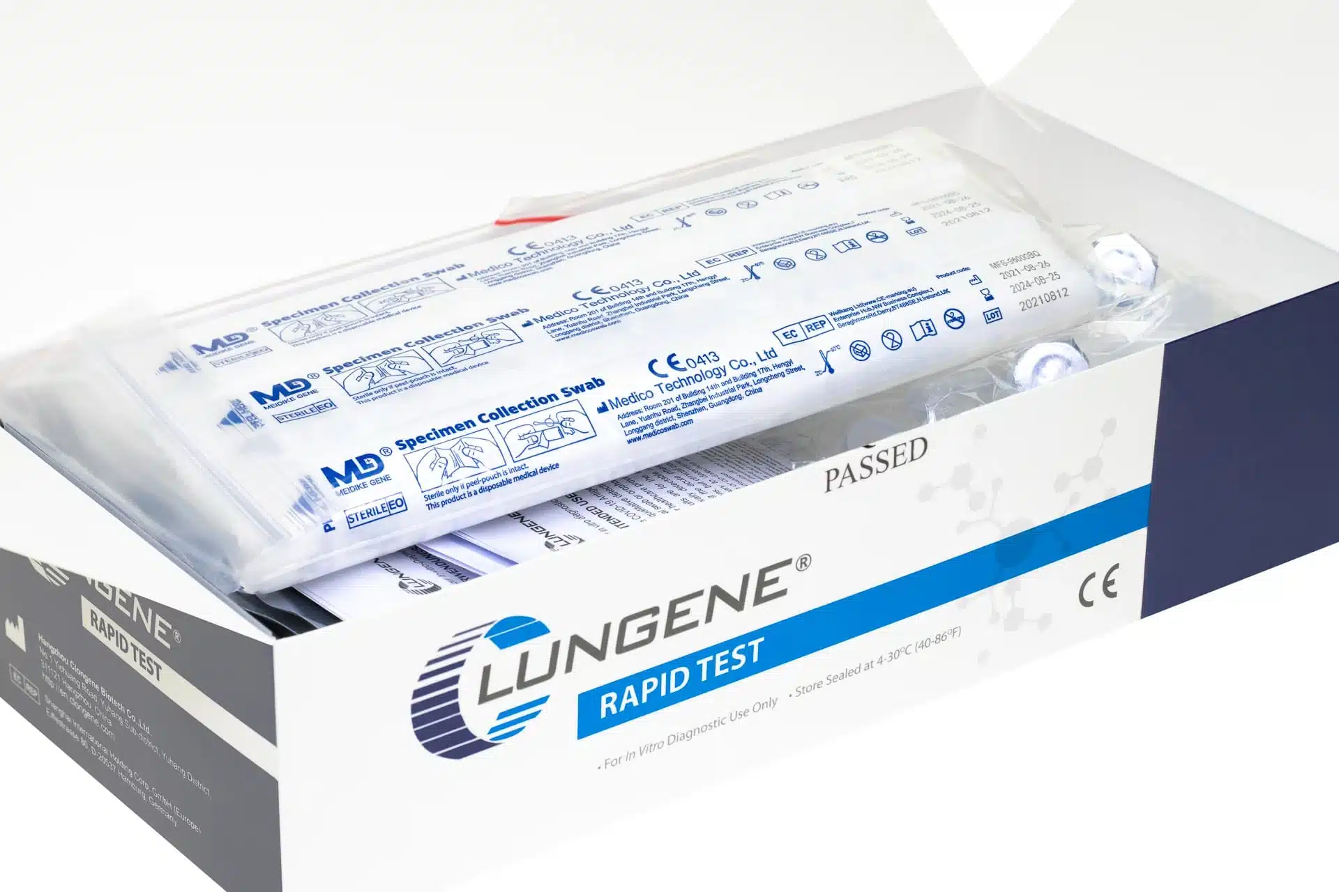 Clungene COVID-19 Antigen-Schnelltest (25 Stk.) – Bild 2