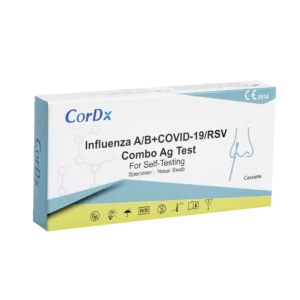 CorDx Kombitest für RS-Virus, Covid-19, Influenza A+B