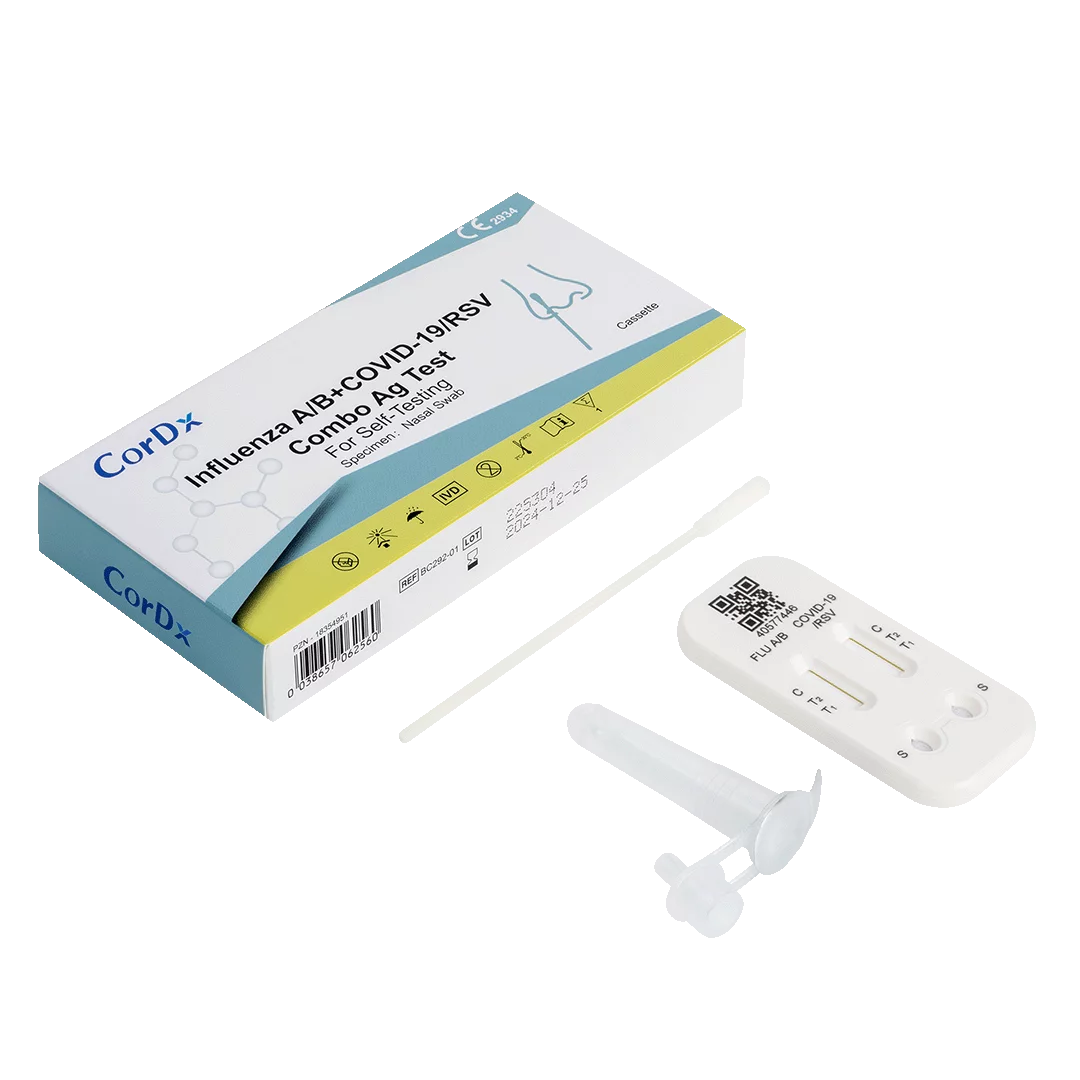 CorDx Kombitest für RS-Virus, Covid-19, Influenza A+B – Bild 2