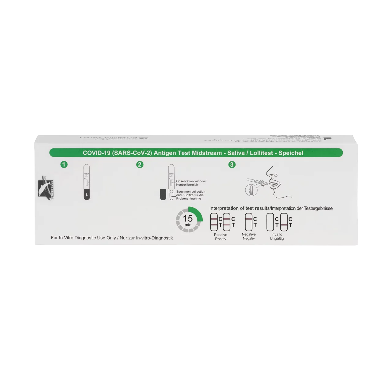 DEEPBLUE Covid-19 Antigentest Lollitest – Bild 3