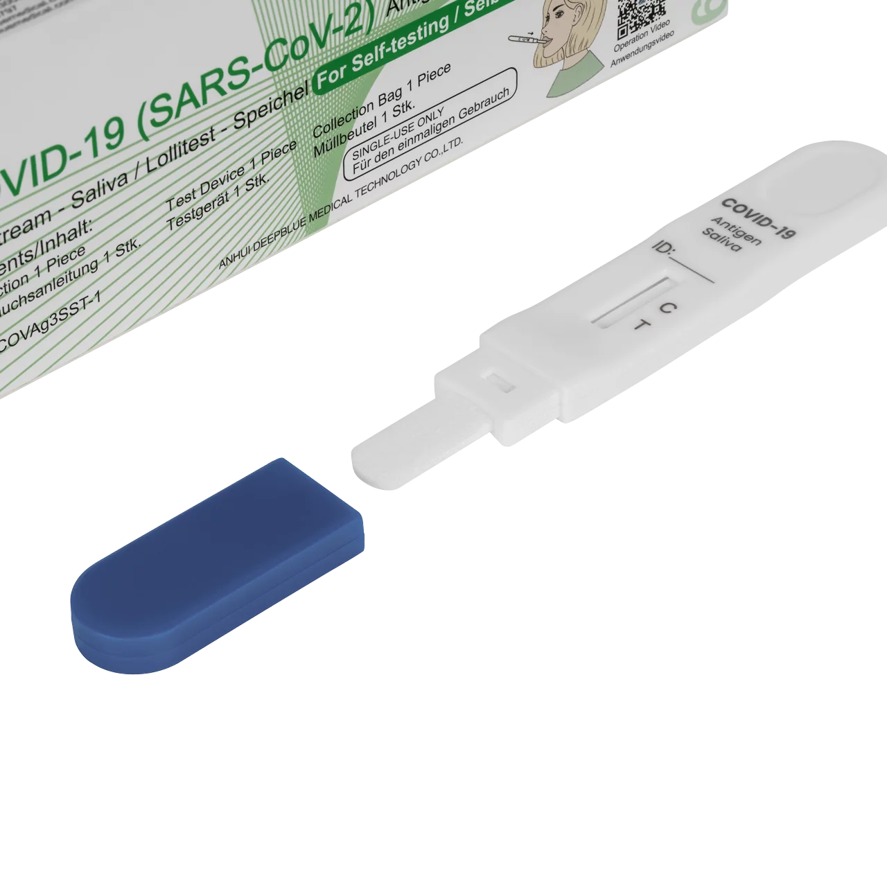 DEEPBLUE Covid-19 Antigentest Lollitest – Bild 5