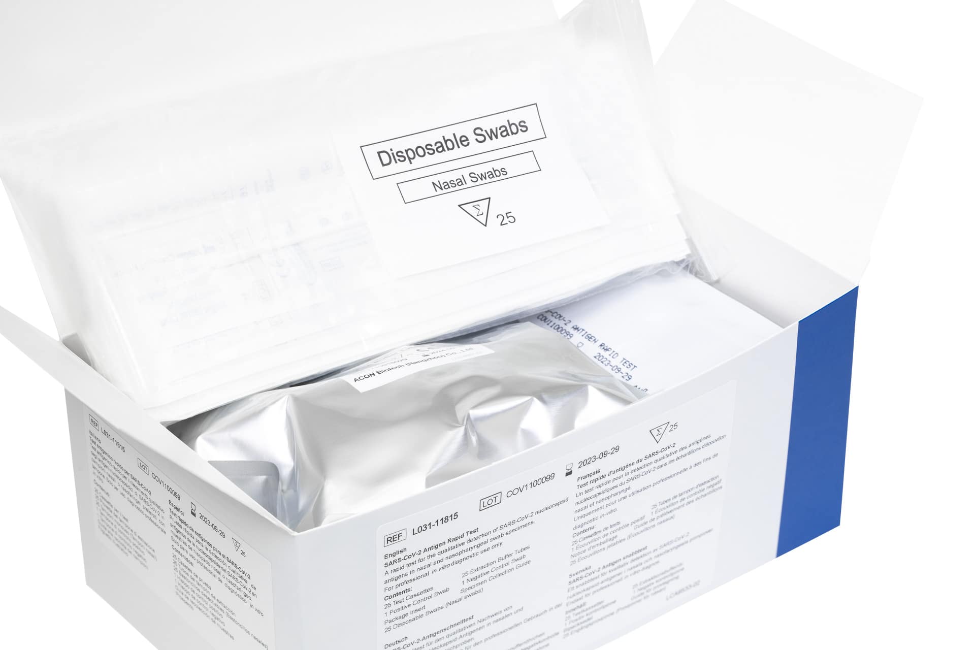 Acon Flow Flex SARS CoV-2 Antigen Schnelltest (25 Stk.) – Bild 2