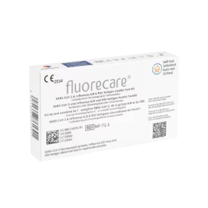 fluorecare® Kombitest für RS-Virus, Covid-19, Influenza A+B