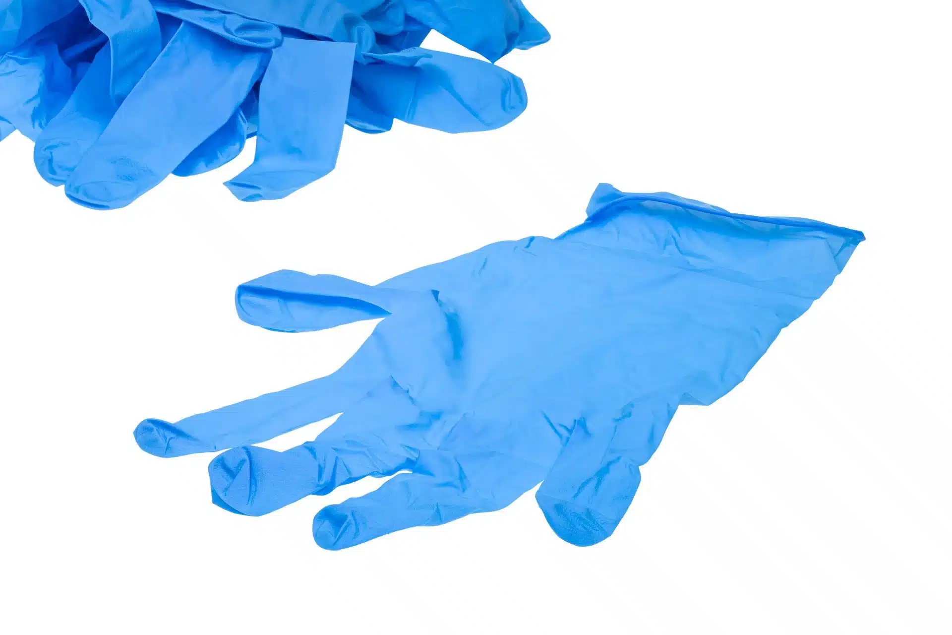 KINGFA Einweghandschuhe aus Nitril (blau) – Bild 3
