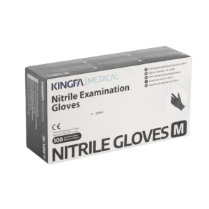 KINGFA Einweghandschuhe aus Nitril (schwarz)
