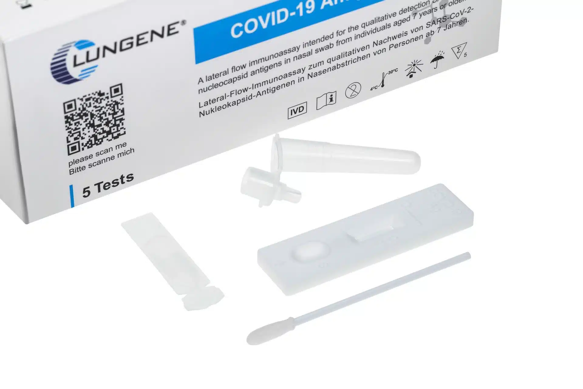 Clungene COVID-19 Antigen-Schnelltest (5 Stk.) – Bild 3