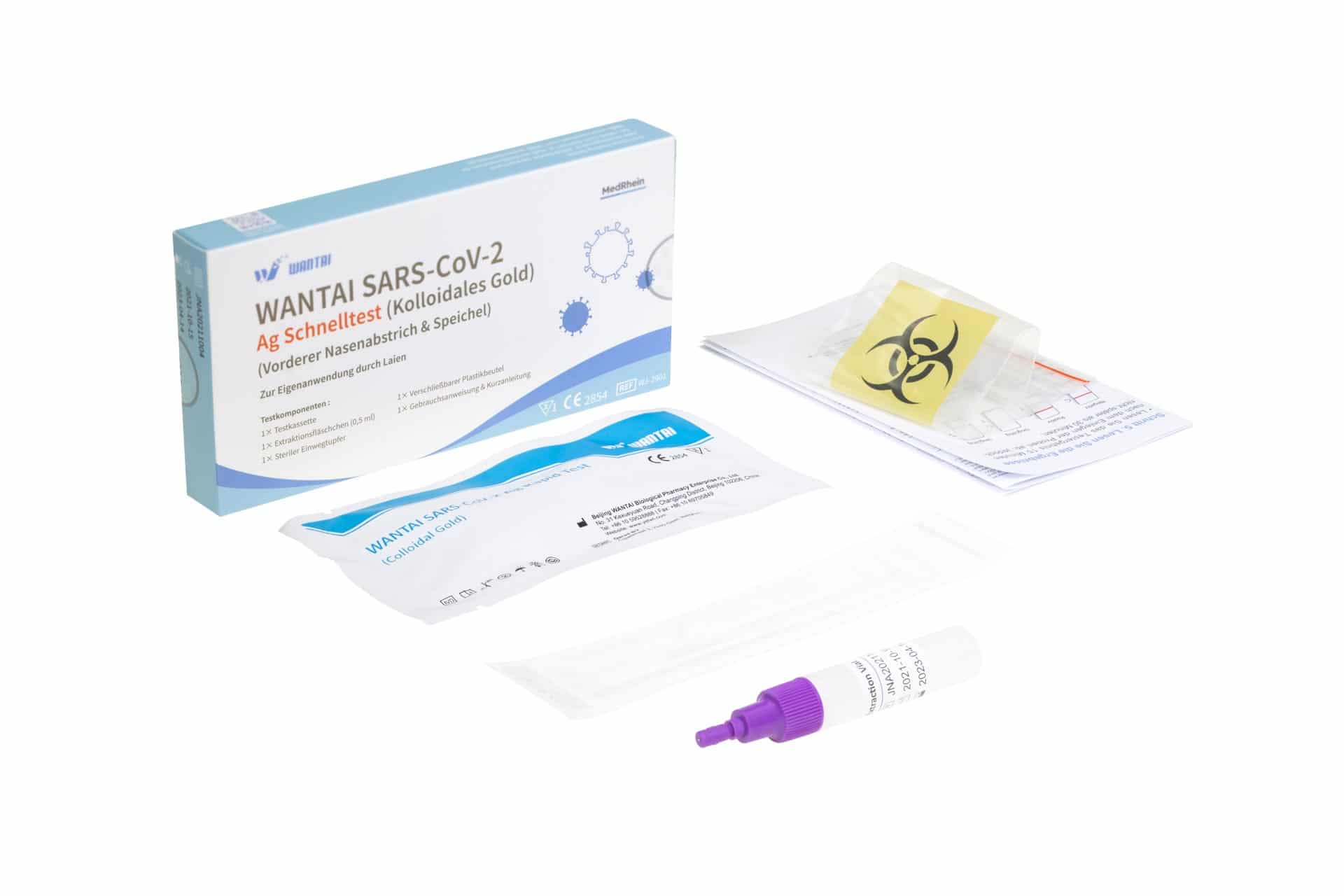 WANTAI SARS-CoV-2 Ag Schnelltest – Bild 2