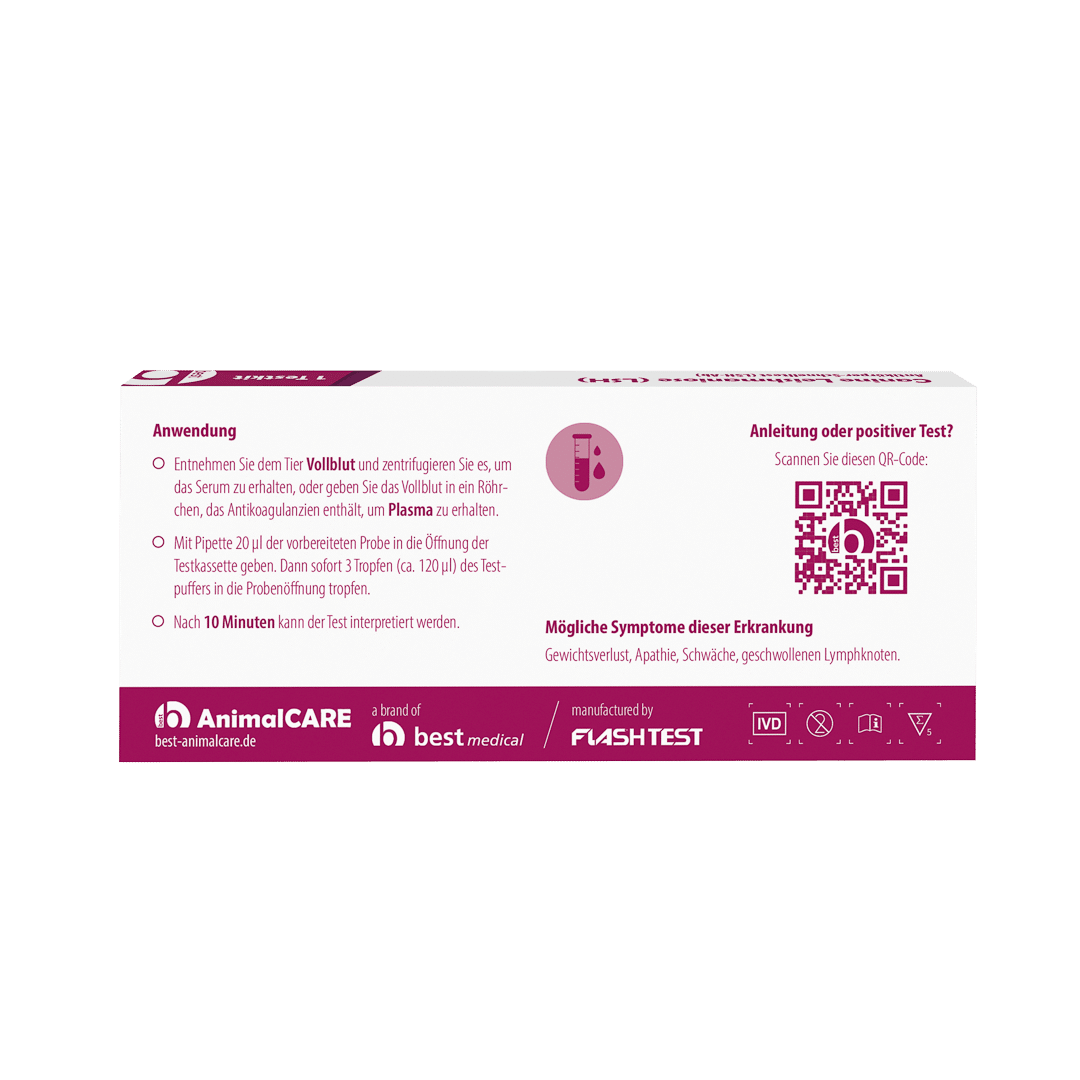 Canine Leishmaniose (LSH) Antikörper-Schnelltest – Bild 6