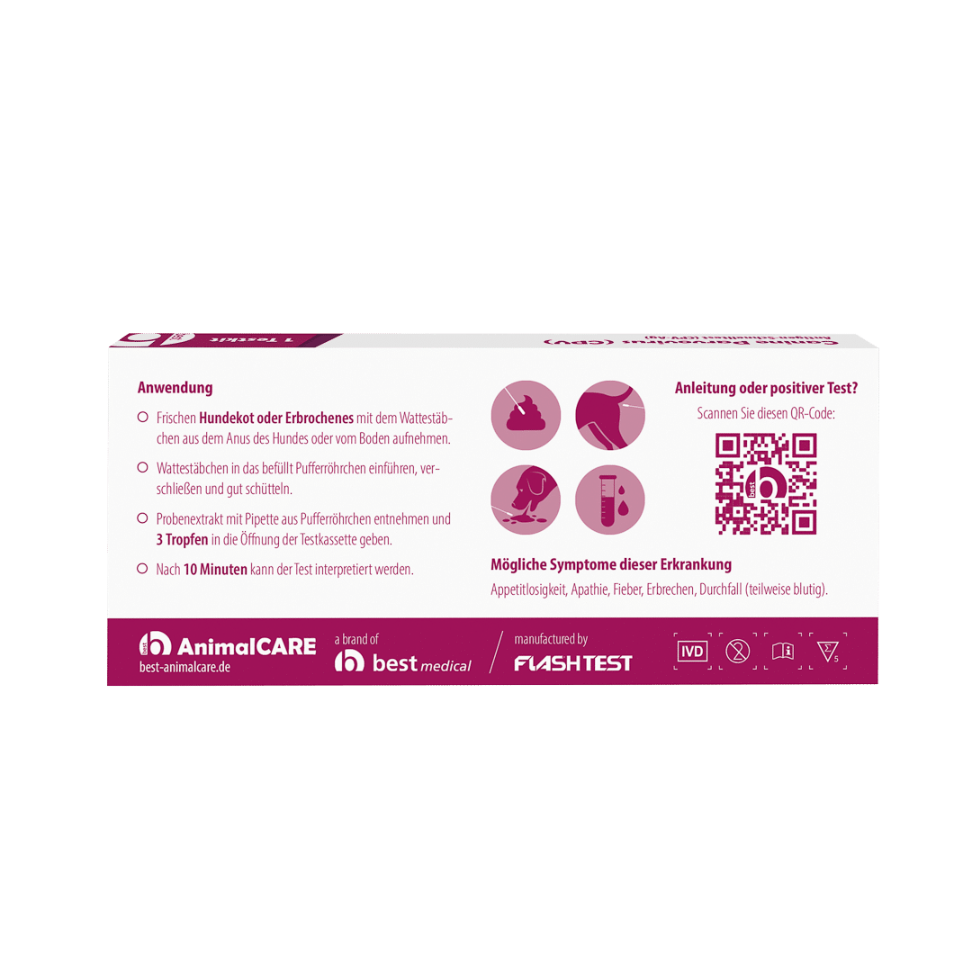 Canine Parvovirus (CPV) Antigen-Schnelltest – Bild 5