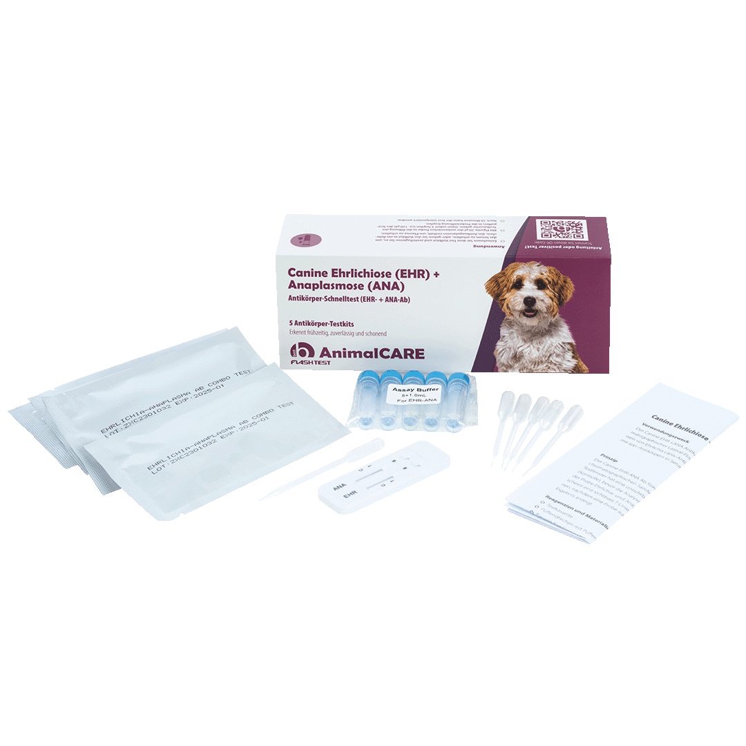 Canine Ehrlichiose (EHR) + Anaplasmose (ANA) Antikörper-Schnelltest – Bild 2