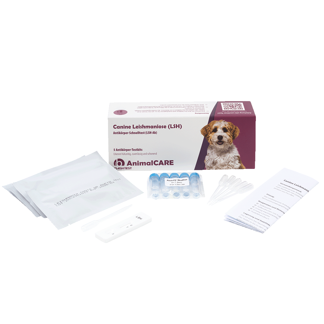 Canine Leishmaniose (LSH) Antikörper-Schnelltest – Bild 2